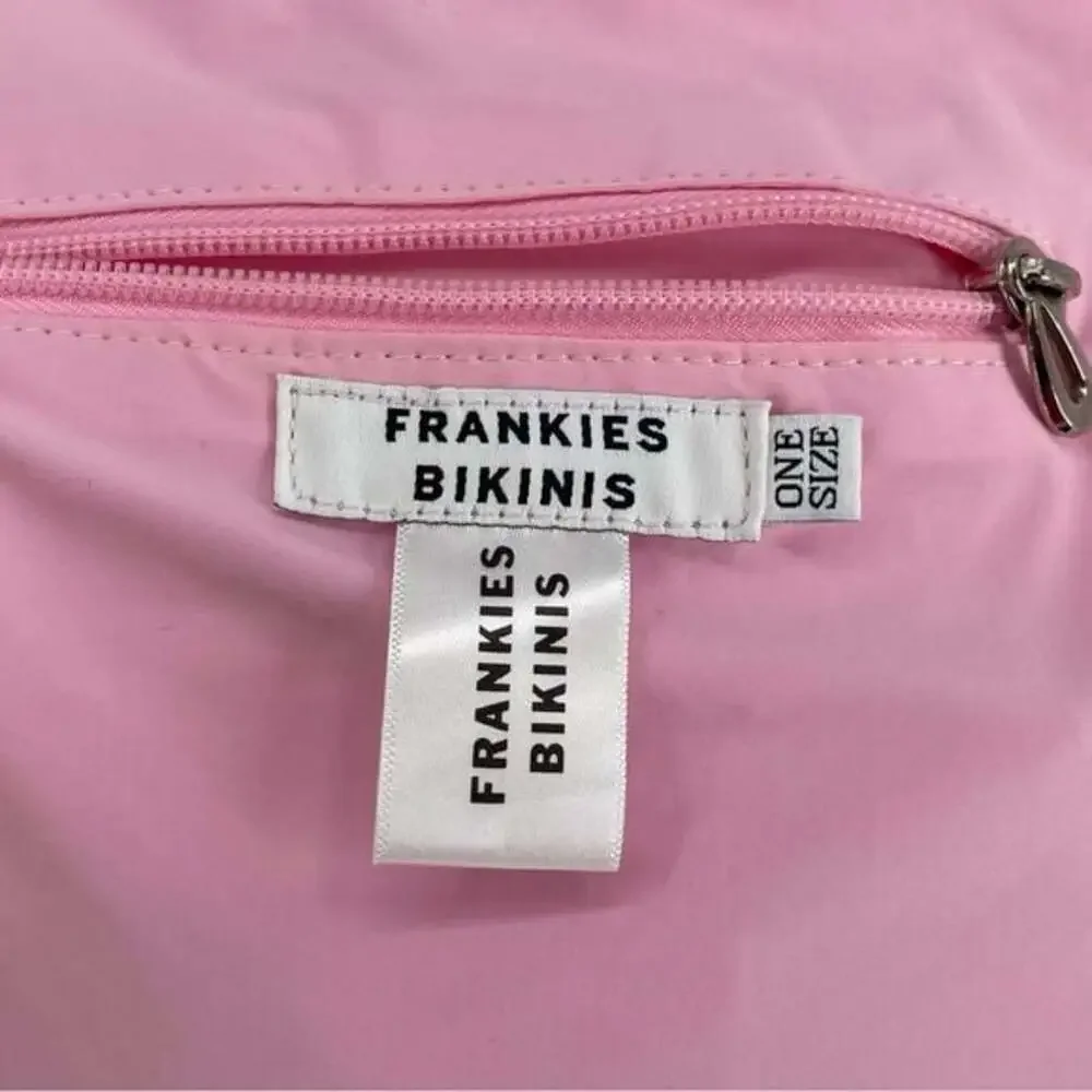 Puff Bag in Baby Pink FRANKIES BIKINIS